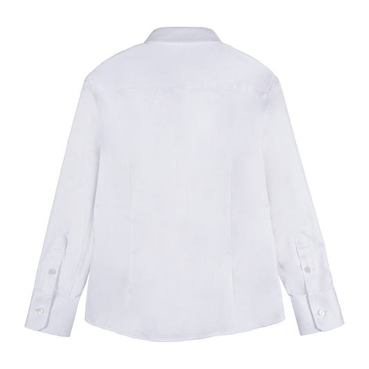 Camicia bianca a maniche lunghe