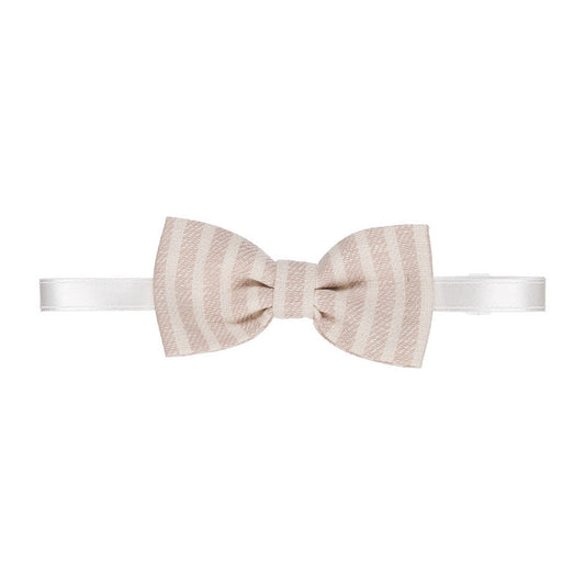 Papillon rigato beige
