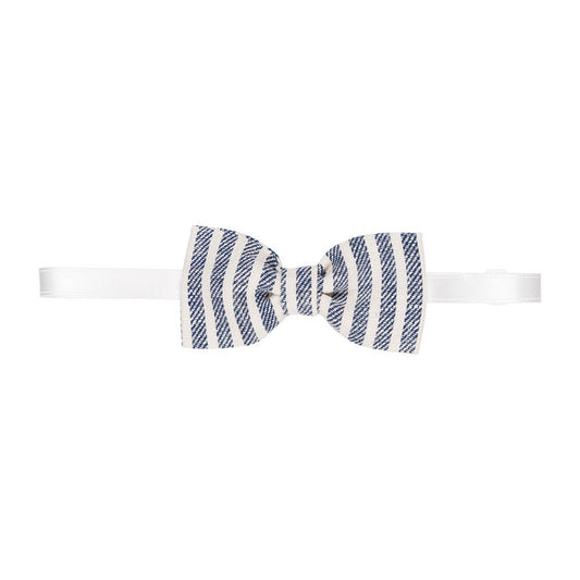 Papillon rigato blu