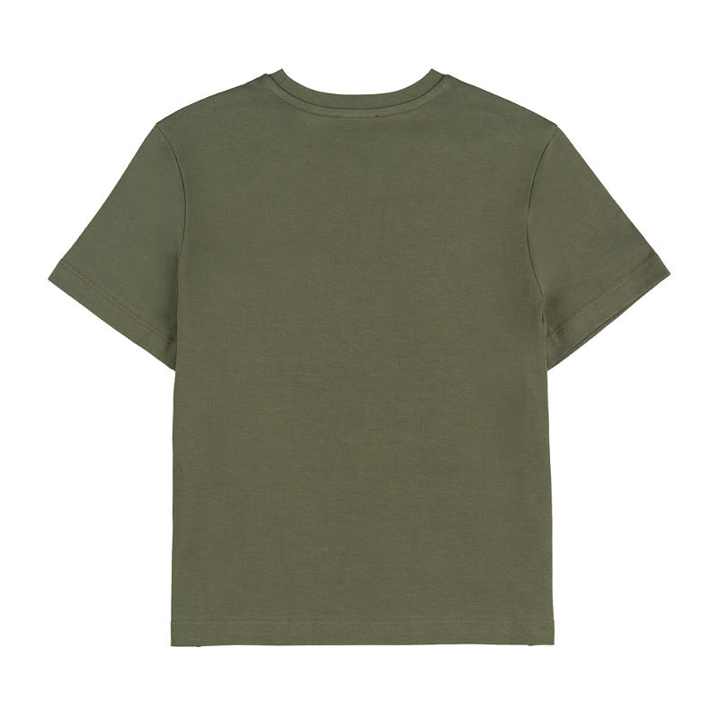 T-shirt verde c/taschino