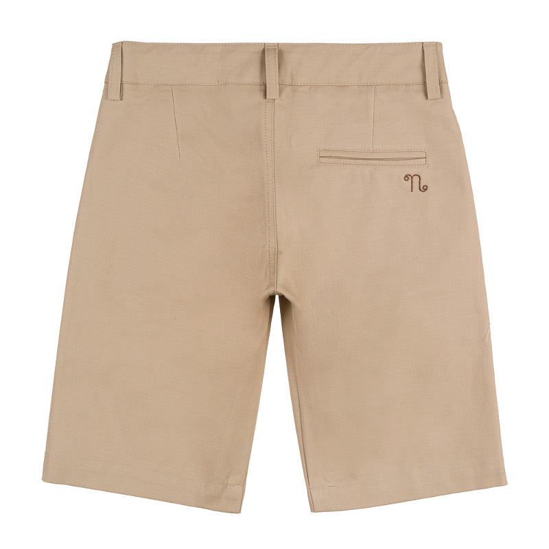Bermuda in gabardina beige