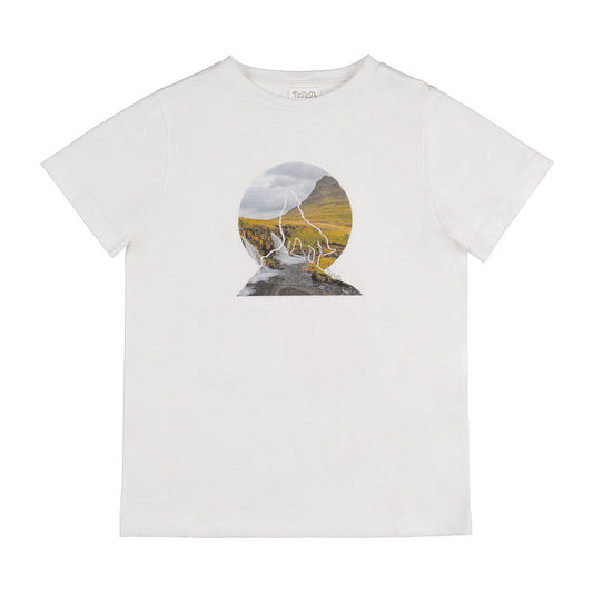 T-shirt off-white c/lupo