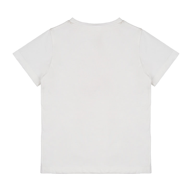 T-shirt off-white c/lupo