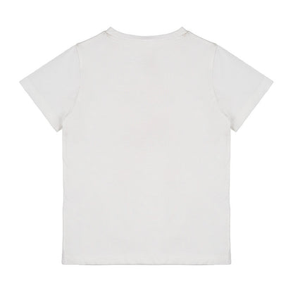 T-shirt off-white c/lupo