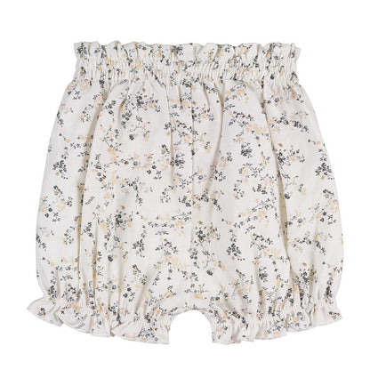 Culotte fiorata con fiocco