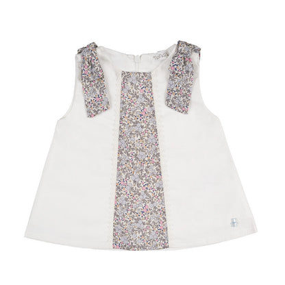Bluse mit Blumenmuster und Culotte