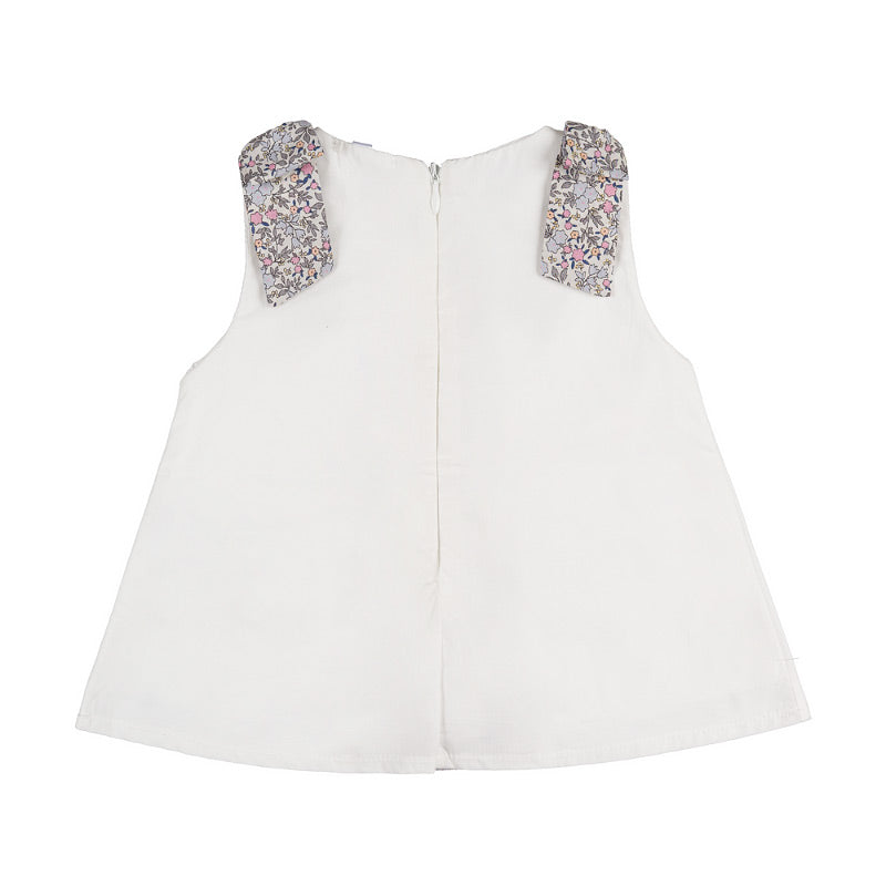 Bluse mit Blumenmuster und Culotte