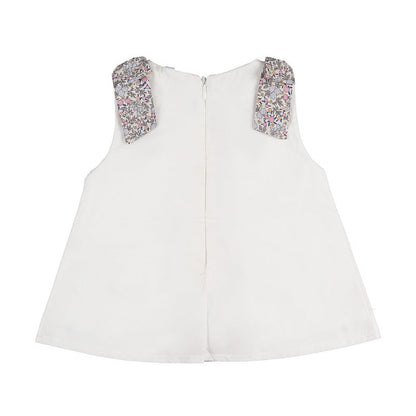Bluse mit Blumenmuster und Culotte