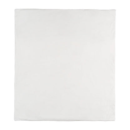Coperta off-white con fiocco