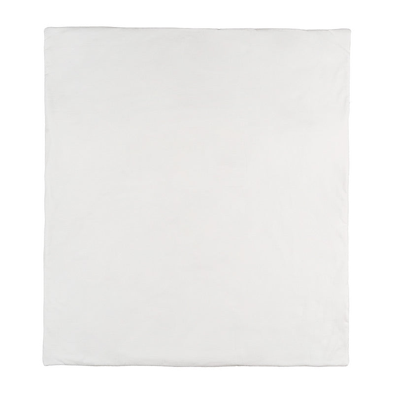 Coperta off-white con fiocco
