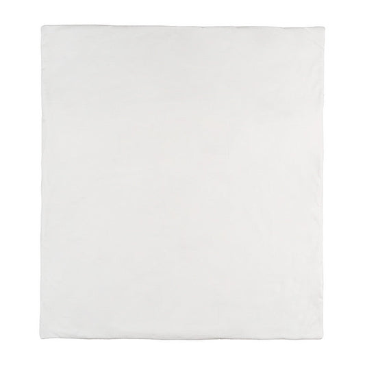 Coperta off-white con fiocco