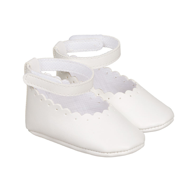 Ballerina off-white in ecopelle