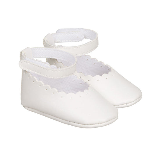 Ballerina off-white in ecopelle