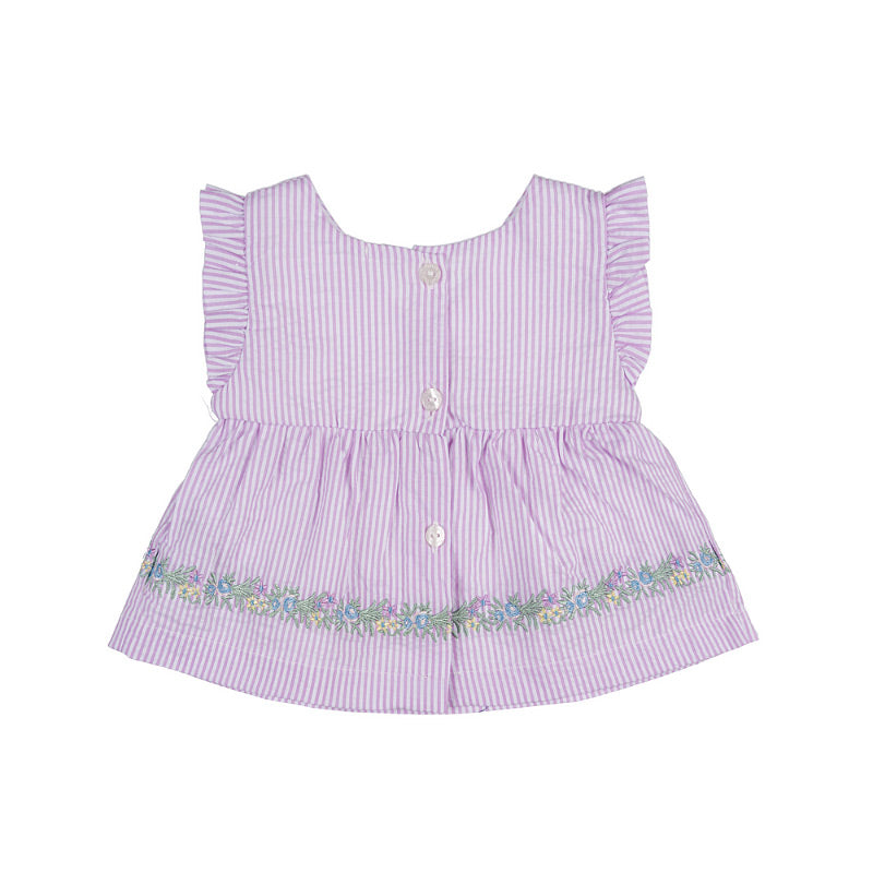 Lila Kleid mit Höschen