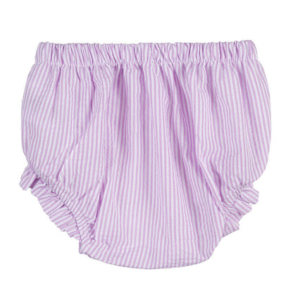 Lila Kleid mit Höschen