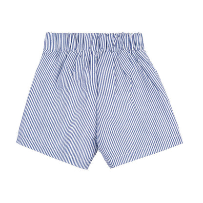 Shorts a righe blu