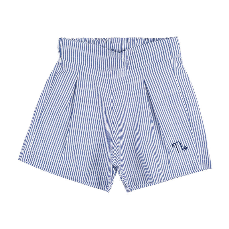 Shorts a righe blu