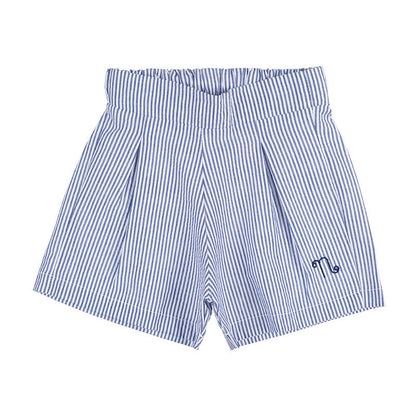 Shorts a righe blu