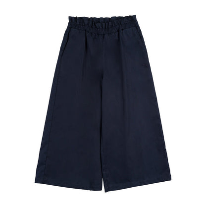 Blaue lange Hose