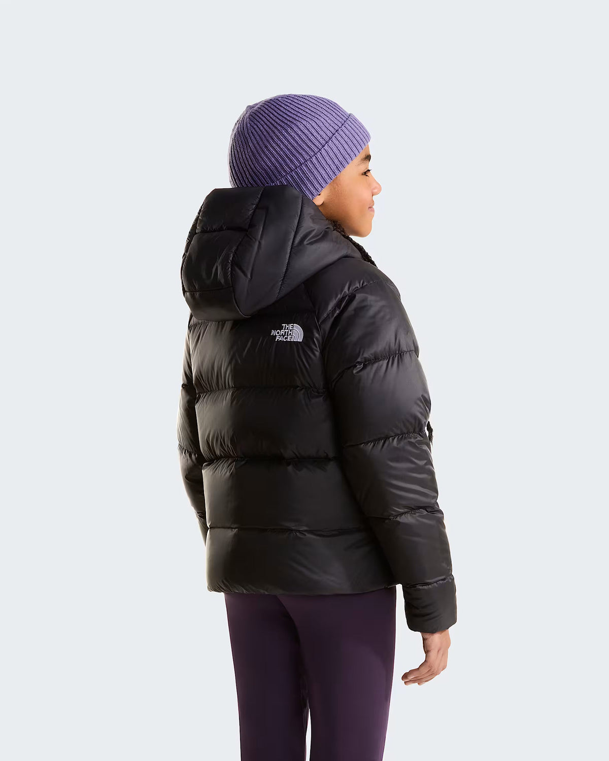 The North Face piumino da ragazza con cappuccio Hydrenalite NF0A8H3WJK3 nero