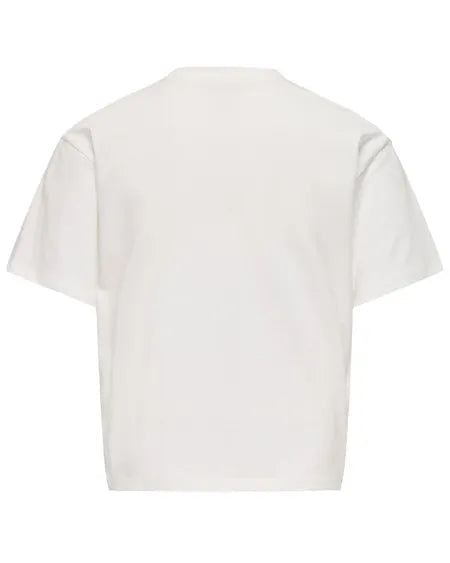 Only t-shirt da ragazza Kogbelle Print 15375189 cloud dancer