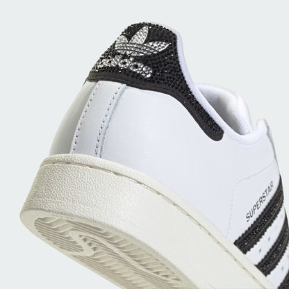 Adidas Originals Superstar II Sneakers Donna Bianche Punta Conchiglia Pelle - HQ2285