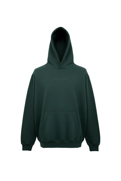 Corvani Vesper Classico L Edition Hoodie Dark Green