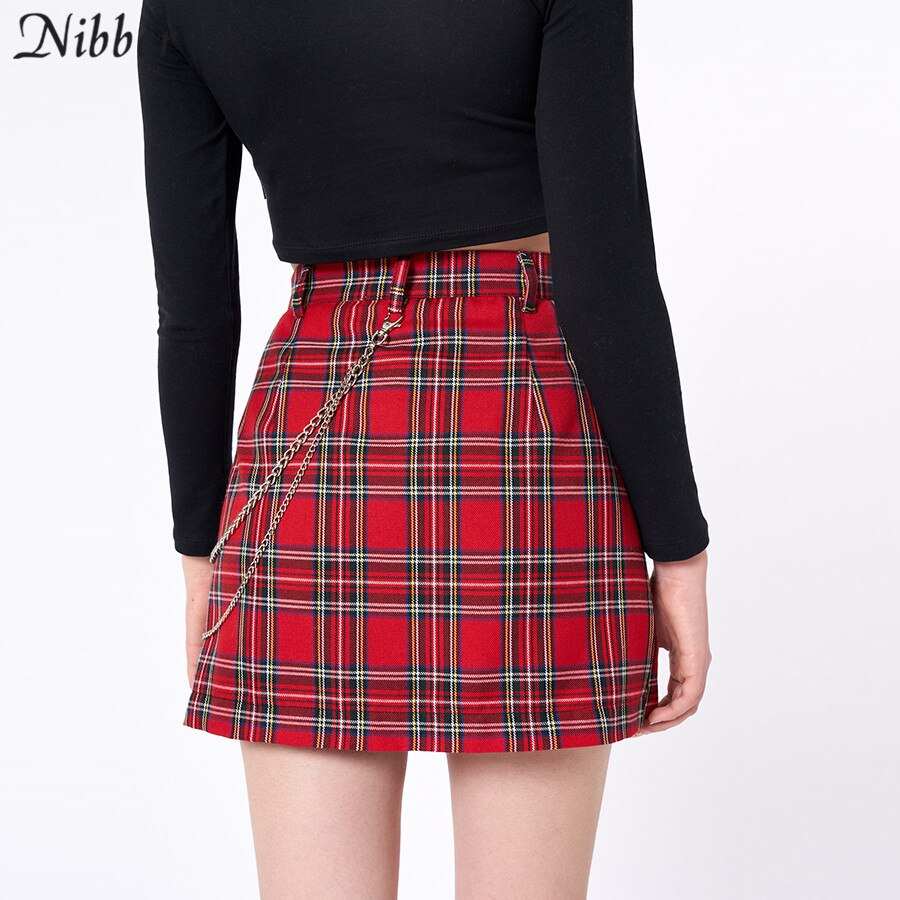 Gonna donna pantaloncino rosso