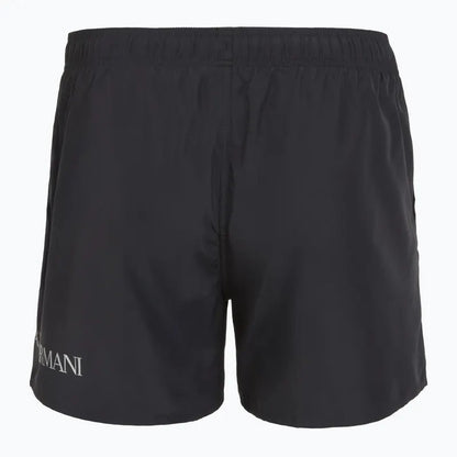 EA7 Emporio Armani Costume Boxer Active Uomo Nero Argento - 7M00200 AF13049 MC026