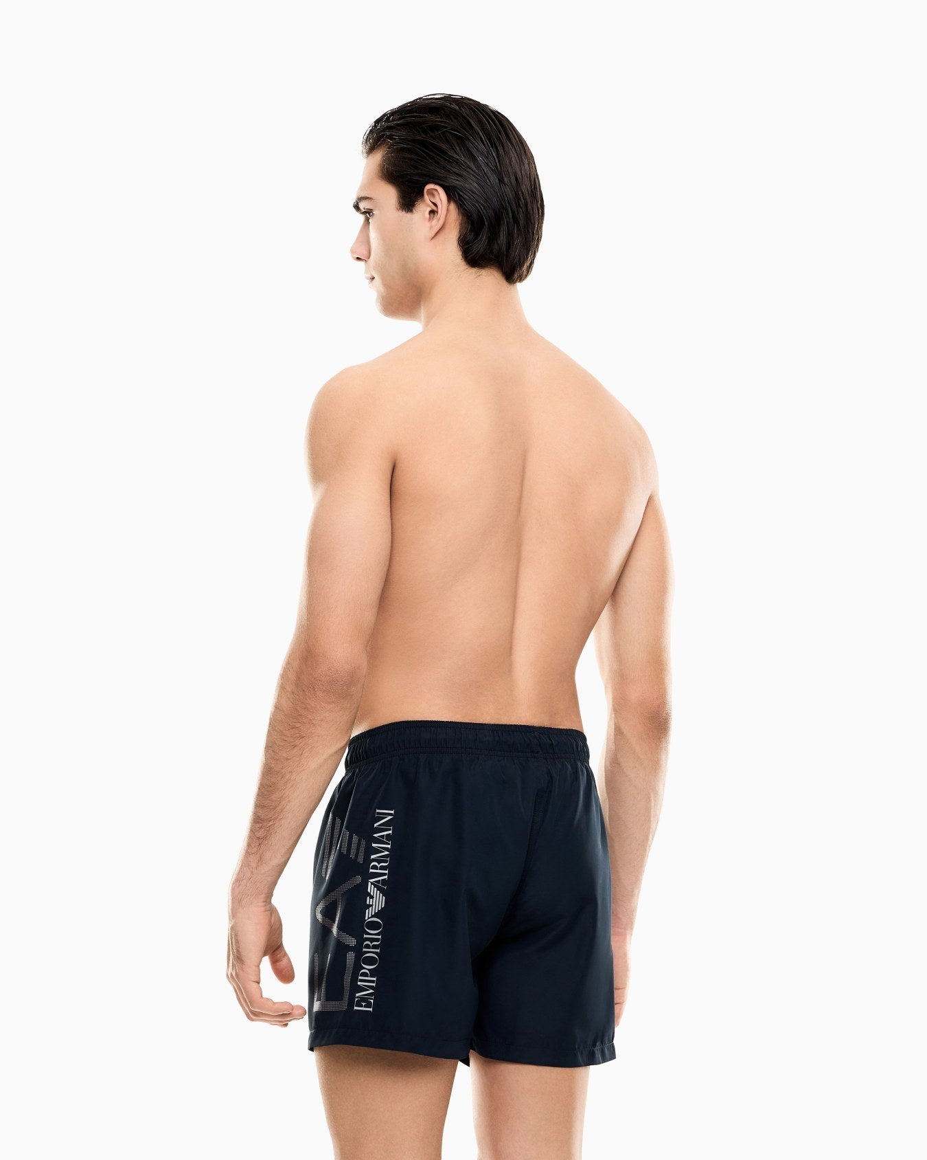 EA7 Emporio Armani Costume Boxer Logo Series Uomo Blu 7M002001 AF14497 MB010