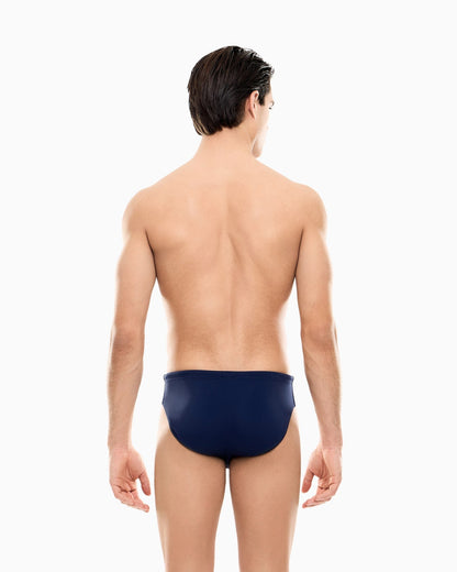 EA7 Emporio Armani Costume Slip Uomo Blu Nuoto Logo - 7M000501 AF14514 MB010