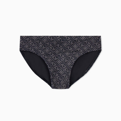 EA7 Emporio Armani Costume Slip Uomo Graphic Series Monogram Nero - 7M000501 AF21249 MC429