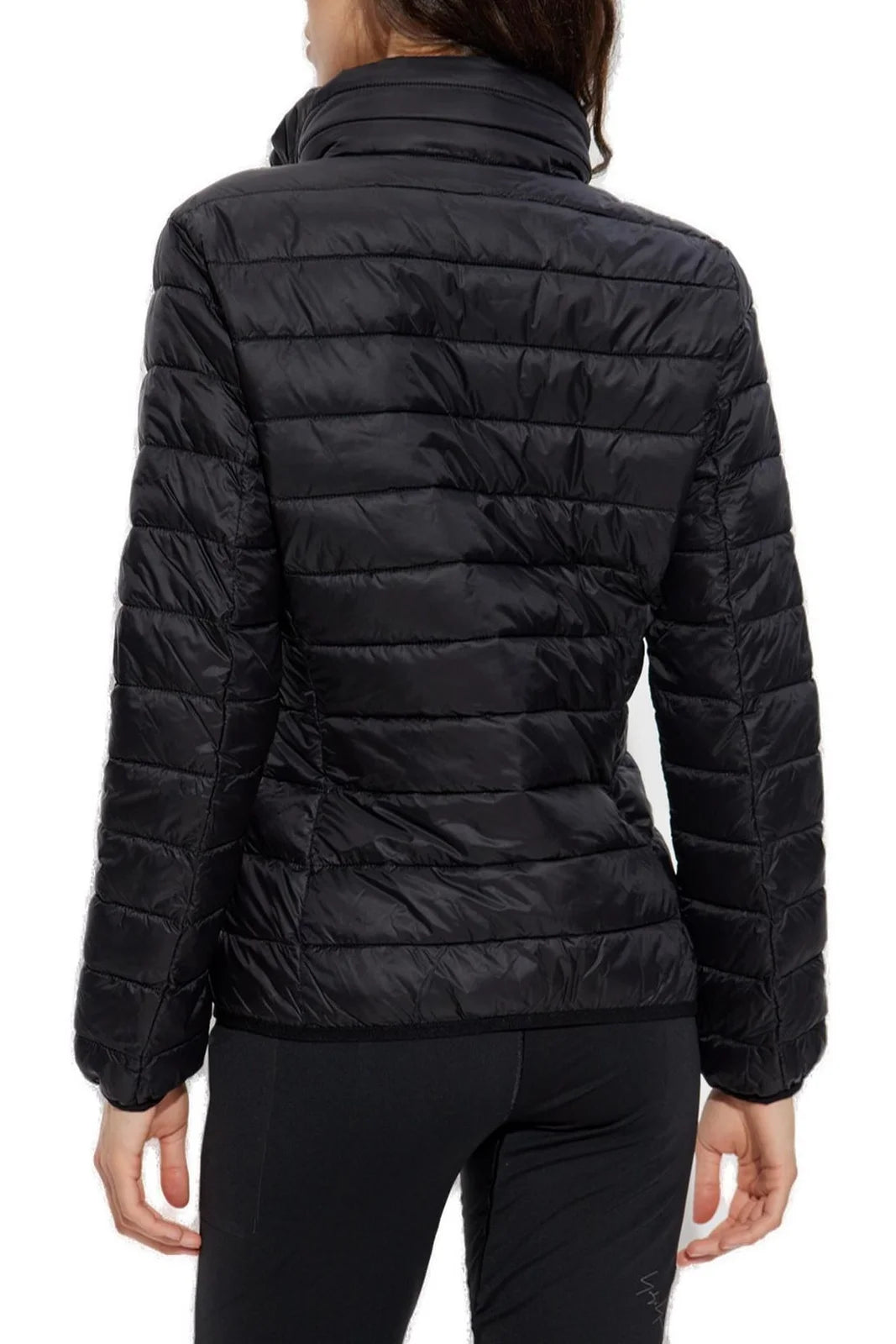 EA7 Emporio Armani Giacca Imbottita Donna Nera Nylon Anti-vento 7W000473 AF12477
