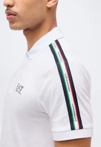 EA7 Emporio Armani Polo Uomo Bianca Italian Spirit 7M001862 AF12503 U0002