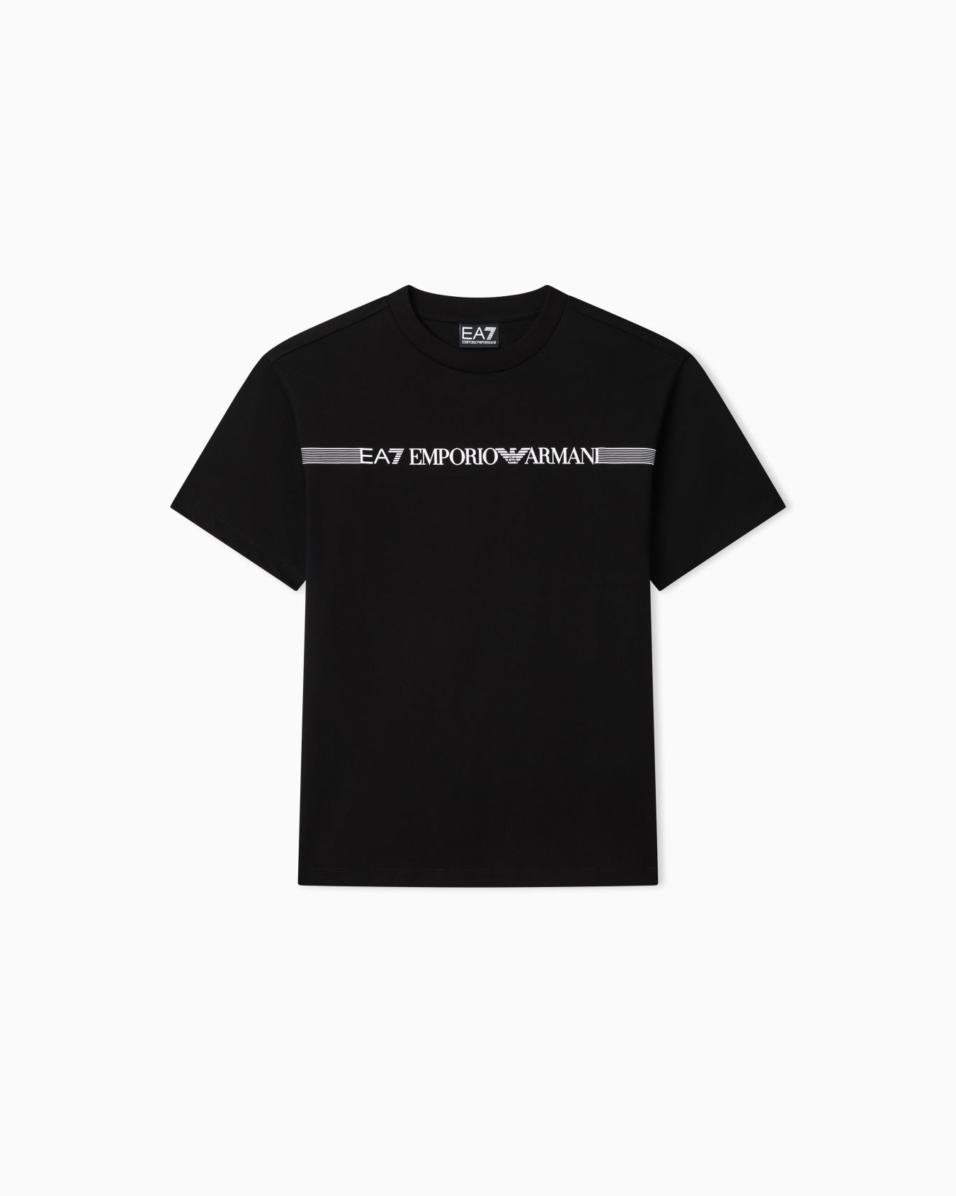 EA7 Emporio Armani T-shirt Logo Series Junior Nera - 7B000262 AF12874 UC001