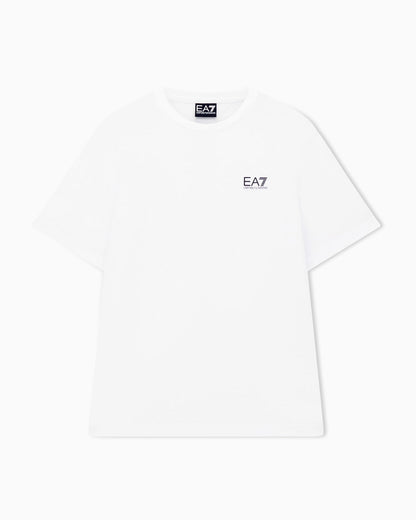 EA7 Emporio Armani T-shirt Logo Series Uomo Bianca 7M000567 AF10375 M0003