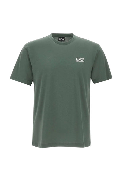 EA7 Emporio Armani T-shirt Logo Series Uomo Verde - 7M000567 AF10375 U7260