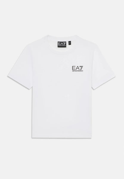EA7 Emporio Armani T-shirt Train Core Junior Bianca - 7B000022 AF10378 U0002