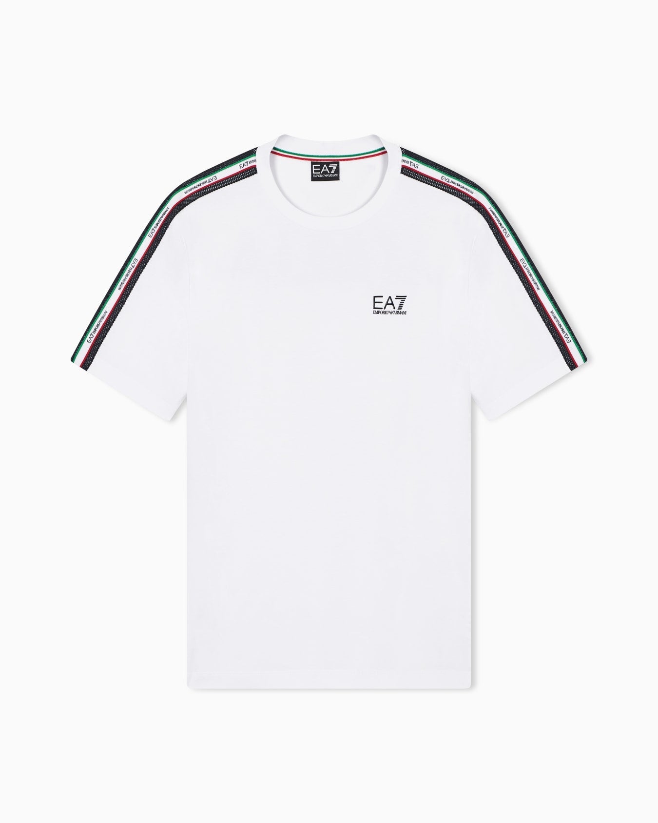 EA7 Emporio Armani T-shirt Uomo Bianca Italian Spirit - 7M001861 AF12503 U0002