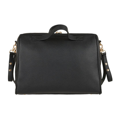 Schwarze Wickeltasche