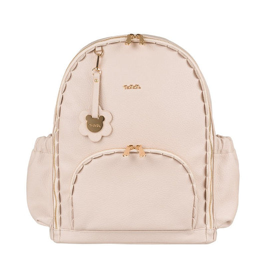 Beiger Wickelrucksack