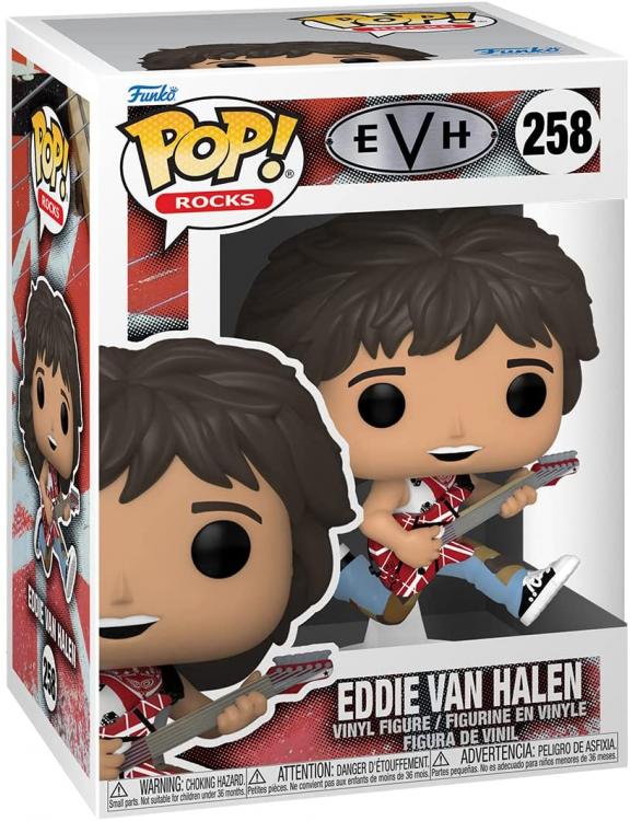 Funko Pop! Rocks Evh - Eddie Van Halen mit Gitarre (258) Vinylfigur Musik Pop