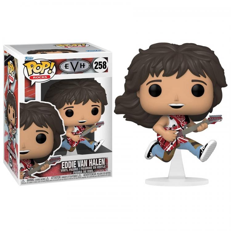 Funko Pop! Rocks Evh - Eddie Van Halen mit Gitarre (258) Vinylfigur Musik Pop