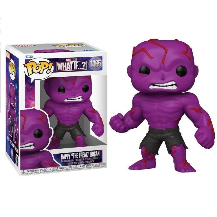 Funko Pop! Marvel Studios What If...? (1465) Happy The Freak Hogan Vinylfigur