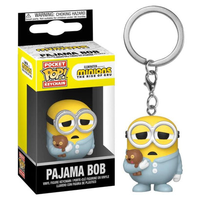 Funko Pop! Schlüsselanhänger Pocket Minions 2 The Rise Of Gru (Pyjama Bob) Schlüsselanhänger