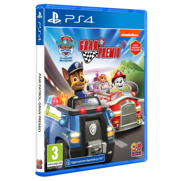 Paw Patrol Grand Prix: Kart-Rennspiel Ps4 Spiel Italienisch Eu Playstation 4