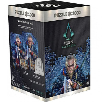 ASSASSIN'S CREED VALHALLA (MALE EIVOR) 1000-PIECE JIGSAW PUZZLE WITH POSTER GIFT BAG