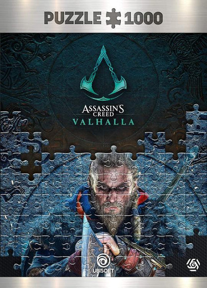 ASSASSIN'S CREED VALHALLA (MALE EIVOR) 1000-PIECE JIGSAW PUZZLE WITH POSTER GIFT BAG