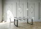 Elettra Premium Extendable Console Table, Anthracite with Robust and Elegant Structure