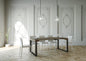 Elettra Premium Extendable Console Table, Anthracite with Robust and Elegant Structure